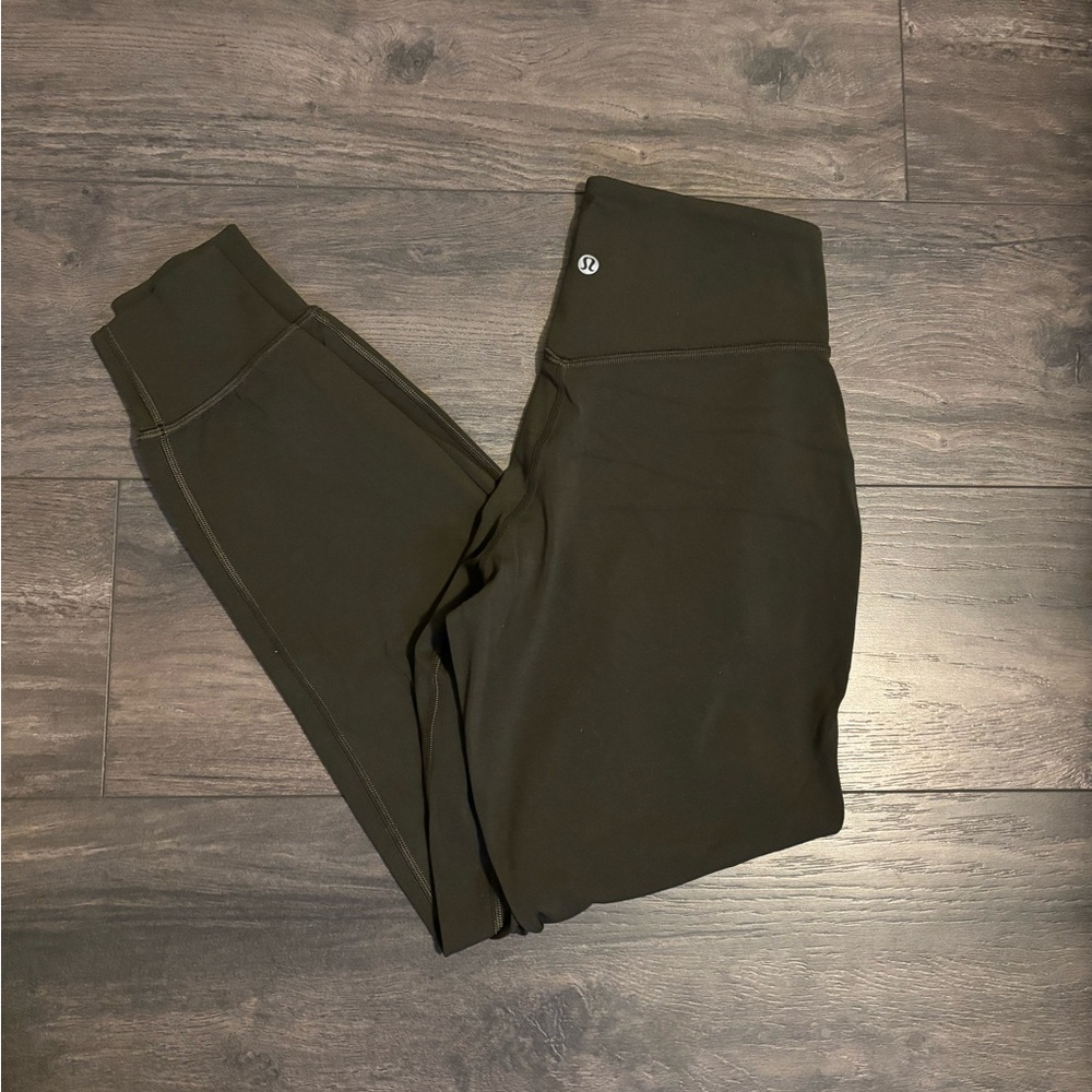 Lululemon Olive Green High Rise Align Joggers